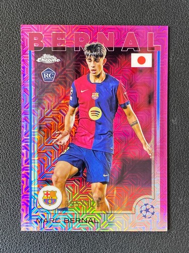 Marc Bernal 2024 Topps Chrome Pink Mojo /125