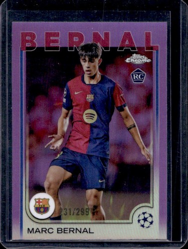 Marc Bernal 2024 Topps Chrome Purple Refractor /299