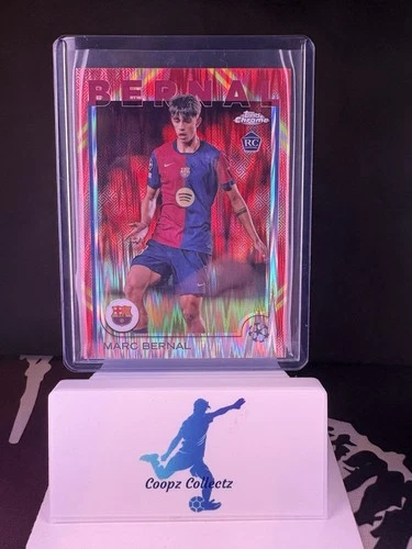 Marc Bernal 2024 Topps Chrome Red & Gold
