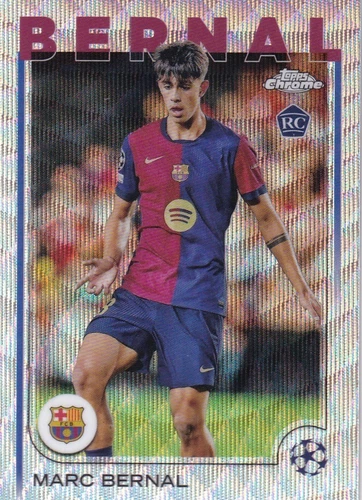 Marc Bernal 2025 Topps Chrome Silver Wave /39