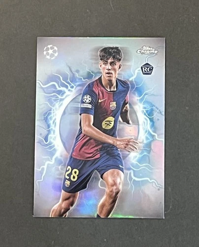 Marc Bernal 2024 Topps Chrome UEFA High Voltage