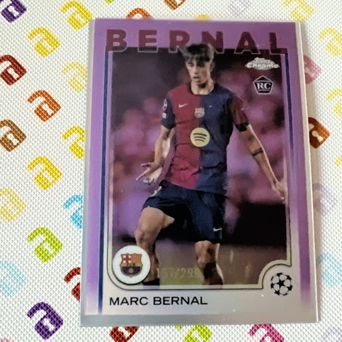 Marc Bernal 2024 Topps Chrome Violet /299