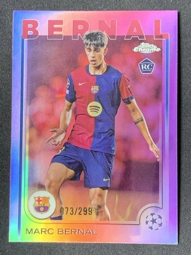 Marc Bernal 2024 Topps Chrome Violet Refractor /299