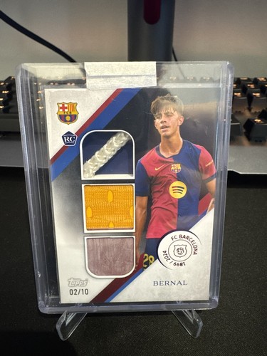Marc Bernal 2025 Topps FC Barcelona 125 Anniversary /10