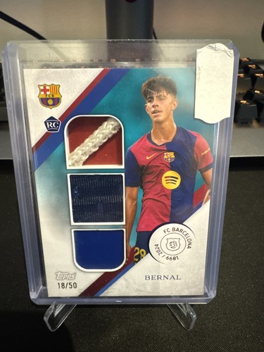 Marc Bernal 2025 Topps FC Barcelona 125 Anniversary /50