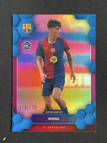 Marc Bernal 2023 Topps FC Barcelona Fan Set Blue 015/175
