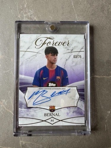 Marc Bernal 2025 Topps FC Barcelona Forever /75