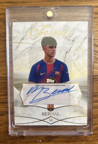 Marc Bernal 2025 Topps FC Barcelona Forever Team Set 16/50