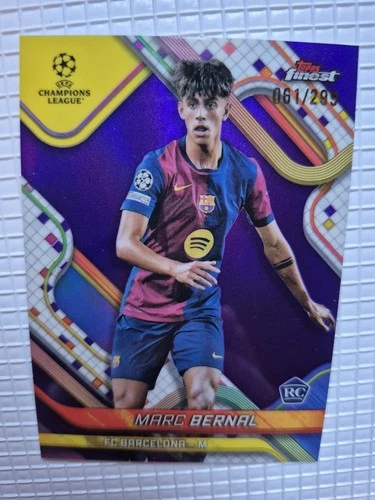 Marc Bernal 2024 Topps Finest /299