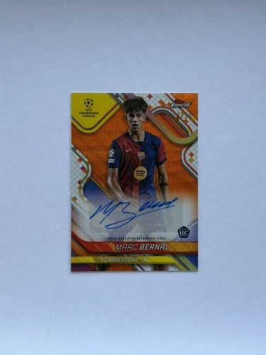 Marc Bernal 2024 Topps Finest Arancione /25