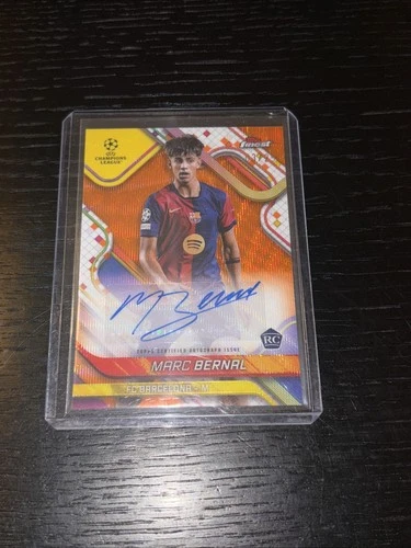 Marc Bernal 2024 Topps Finest Orange /25