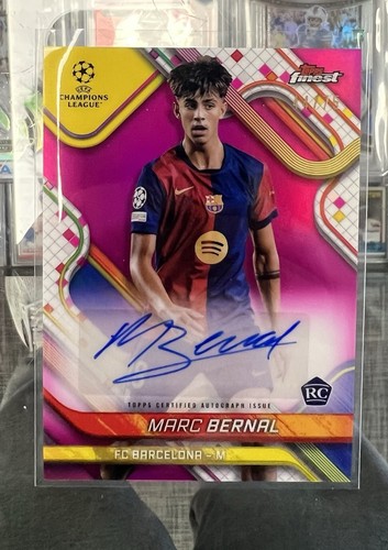 Marc Bernal 2024 Topps Finest Refractor /75