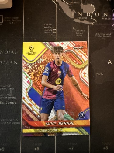 Marc Bernal 2024 Topps Finest Rose Gold Mini-Diamond Refractor /50