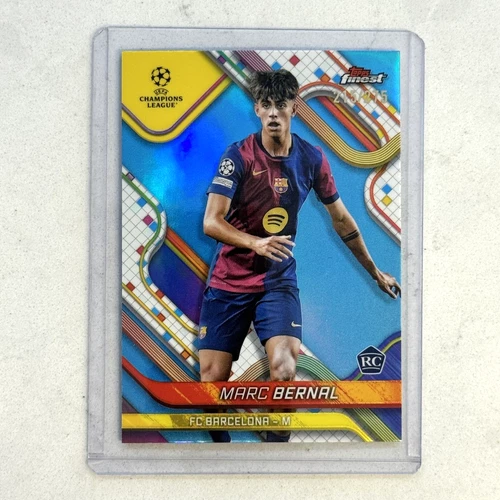 Marc Bernal 2024 Topps Finest Sky Blue Refractor /275