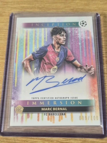 Marc Bernal 2025 Topps Inception /100