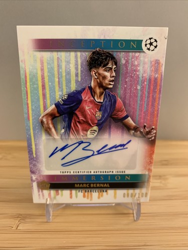 Marc Bernal 2025 Topps Inception /100