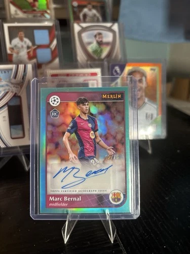 Marc Bernal 2024 Topps Merlin Chrome /75