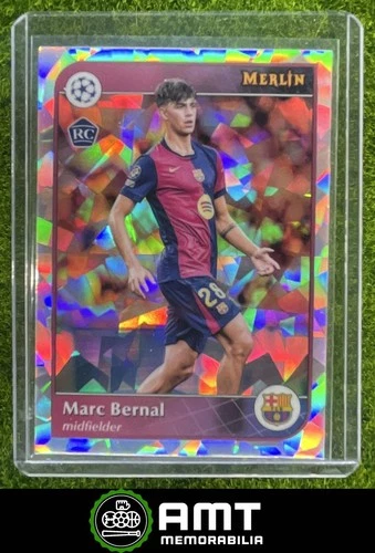 Marc Bernal 2024 Topps Merlin Chrome Atomic Refractor #28