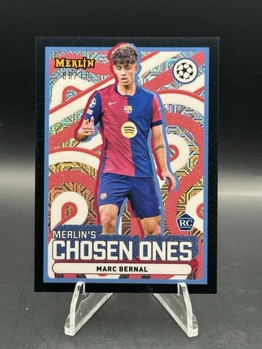 Marc Bernal 2024 Topps Merlin Chrome Black Mojo /10
