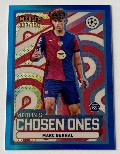 Marc Bernal 2024 Topps Merlin Chrome Blue
