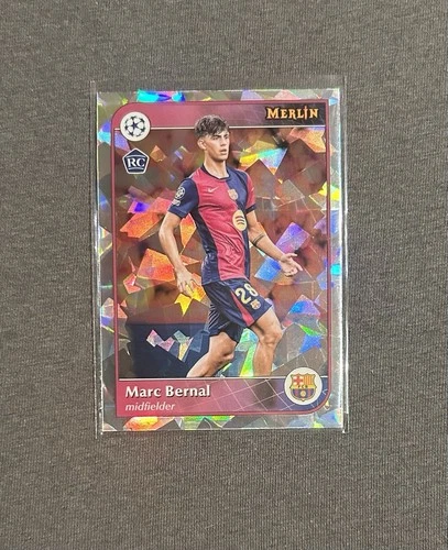 Marc Bernal 2024 Topps Merlin Chrome Cracked Ice Refractor
