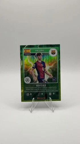 Marc Bernal 2024 Topps Merlin Chrome Green