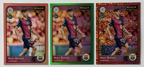 Marc Bernal 2024 Topps Merlin Chrome Green /99