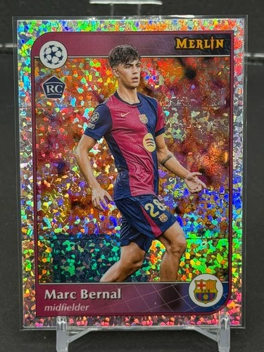 Marc Bernal 2024 Topps Merlin Chrome Mini-Diamond Refractor #28