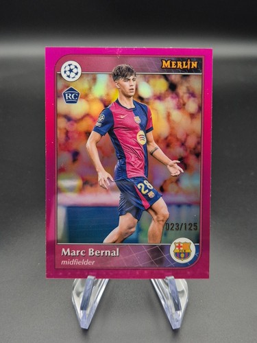Marc Bernal 2024 Topps Merlin Chrome Parallel /125