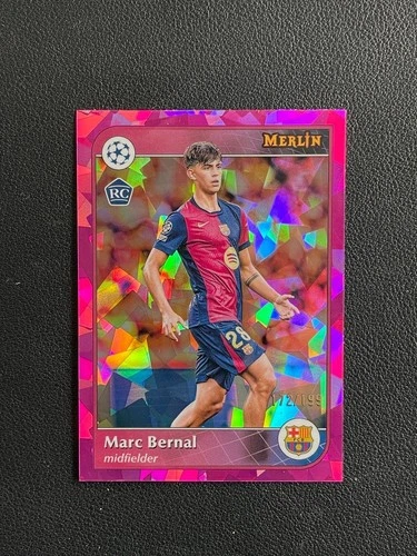 Marc Bernal 2024 Topps Merlin Chrome Pink Ice /199