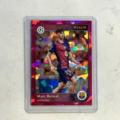 Marc Bernal 2024 Topps Merlin Chrome Pink Refractor /125
