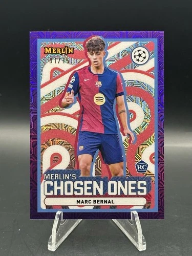 Marc Bernal 2024 Topps Merlin Chrome Purple Mojo /15