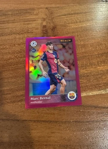 Marc Bernal 2024 Topps Merlin Chrome Rosa Rifrattore /125
