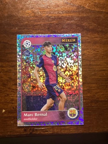 Marc Bernal 2024 Topps Merlin Chrome Sapphire Green