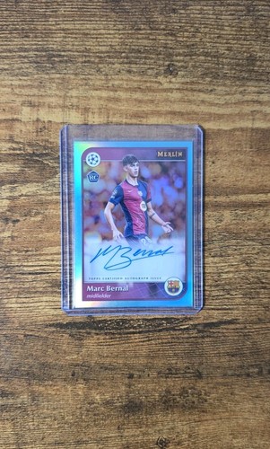 Marc Bernal 2024 Topps Merlin Chrome Teal /75