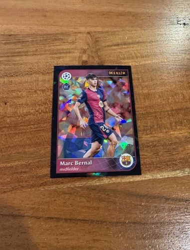 Marc Bernal 2024 Topps Merlin Chrome UCC Black Atomic Refractor /10