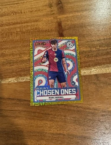 Marc Bernal 2024 Topps Merlin Chrome UCC Gold Refractor /50