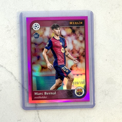 Marc Bernal 2024 Topps Merlin Chrome UCC Pink Refractor /199