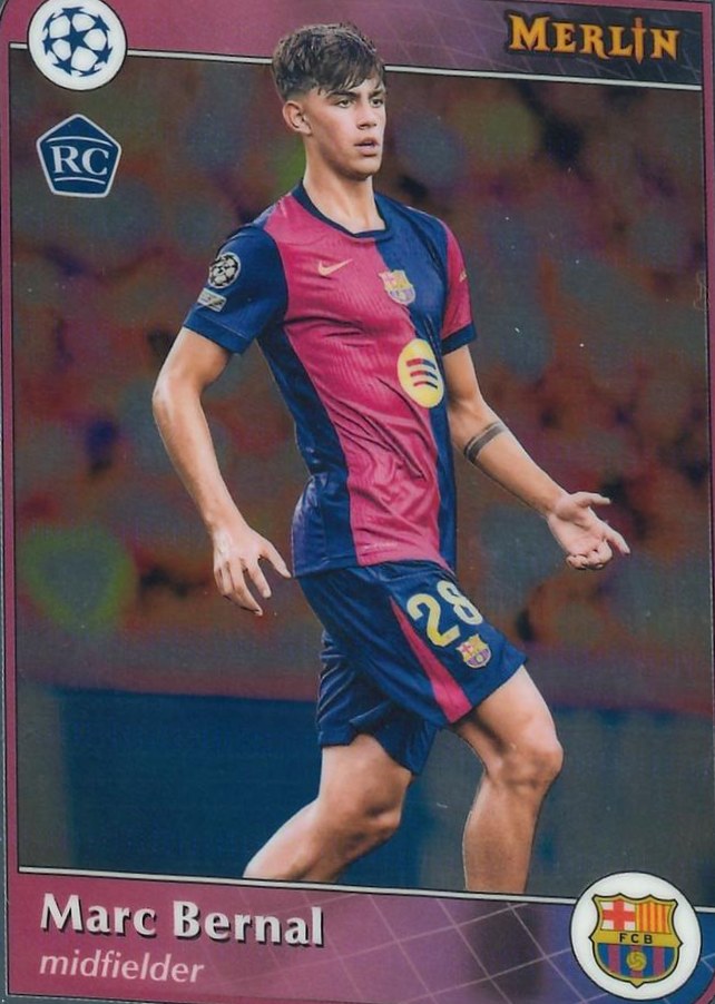 Marc Bernal 2024 Topps Merlin UEFA Club Competitions