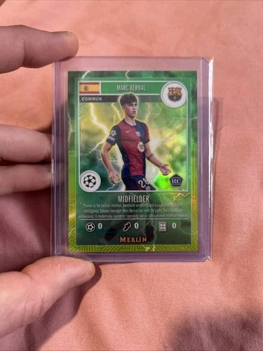 Marc Bernal 2024 Topps Merlin UEFA Green