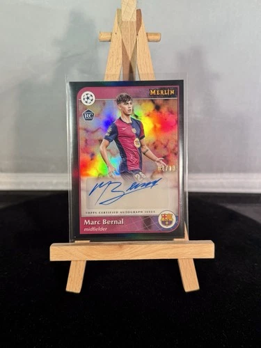 Marc Bernal 2024 Topps Merlin's UEFA Black /10