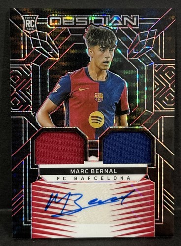 Marc Bernal 2024 Panini Obsidian Red Pulsar /99