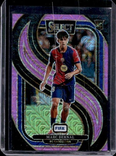 Marc Bernal 2024 Panini Select FIFA Pink Mojo /299
