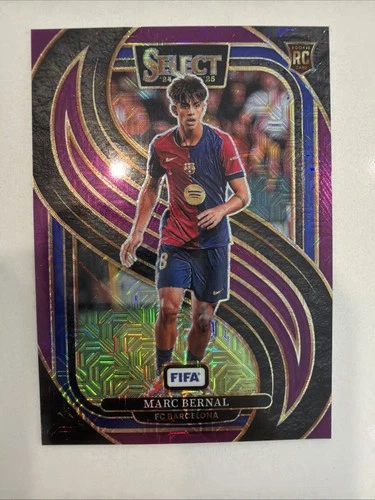 Marc Bernal 2024 Panini Select FIFA Pink Mojo Prizm /299