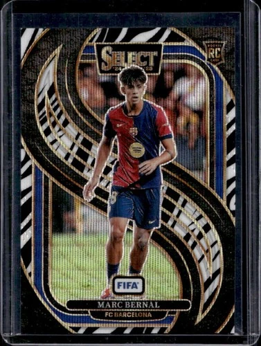Marc Bernal 2024 Panini Select FIFA Zebra #108