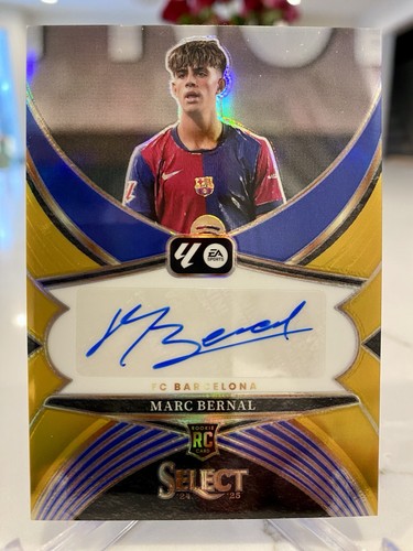 Marc Bernal 2024 Panini Select Gold Prizm /10