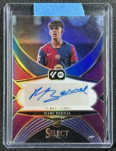 Marc Bernal 2024 Panini Select La Liga Purple Prizm SE-MB/49