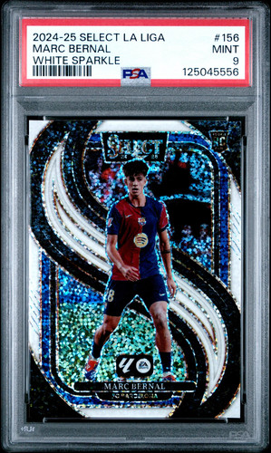 Marc Bernal 2024 Panini Select White Sparkle