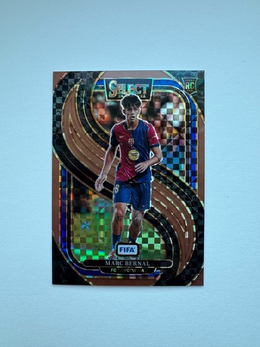 Marc Bernal 2024 Panini Seleziona La Liga Bronze Checker Prizm /75