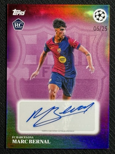 Marc Bernal 2024 Topps Simplicidad Pink /25